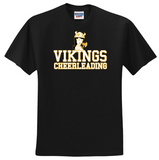 MTH CHEER - Cheerleader Official Short Sleeve Shirt (White, Black or Grey)