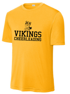 MTH Cheer - Gold Performance Short Sleeve Shirt