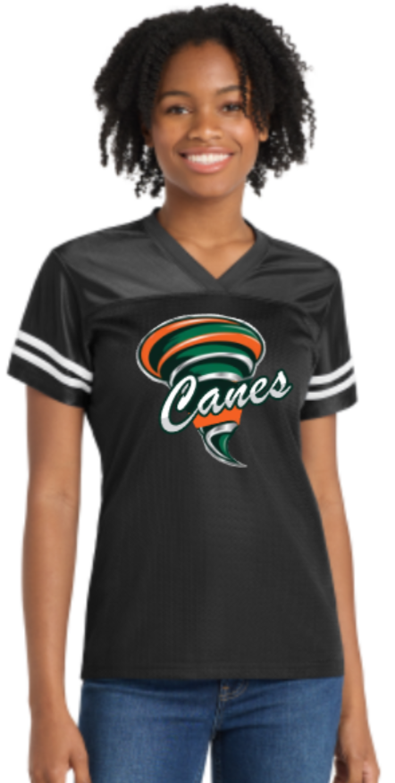 Canes - Black Lady Jersey