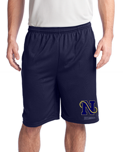 NAAC - Letter Navy Blue Mesh Shorts