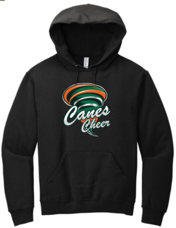 Canes Cheer - Black Hoodie