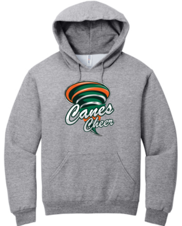 Canes Cheer - Grey Hoodie