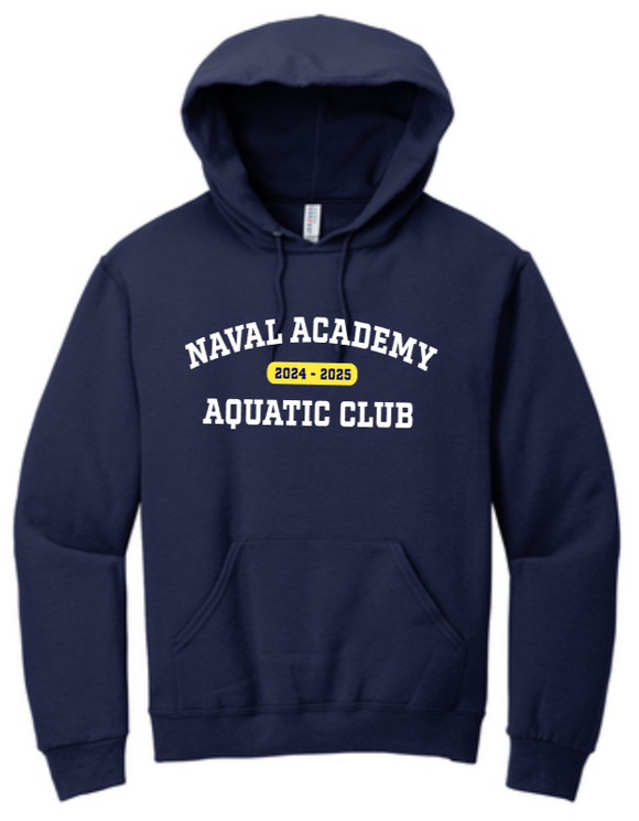 NAAC - College Navy Blue Hoodie Sweatshirt (Youth and Adult)