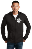 St. Joseph School - CIrcle Men's Full Zip Lightwieght Hoodie (Black or Grey)