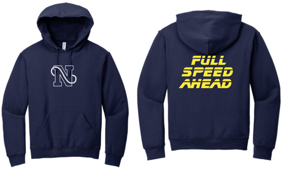 NAAC - Full Speed Navy Blue Hoodie Sweatshirt (Youth and Adult)