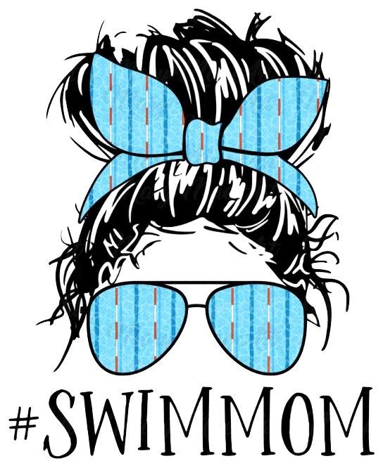 CMSL Divisional Champs - SWIM MOM Sleeve Shirt (Performance or Cotton)