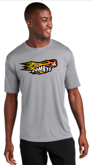LF Comets - Performance Short Sleeve (Columbia Blue, White, Black or Silver)