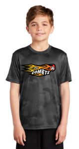 LF Comets - Camo Hex Short Sleeve Shirt (Black or White)