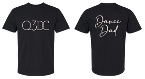 Q 3 Dance - Dance DAD Softstyle Midweight T-Shirt (Tan or Black)