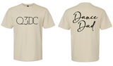 Q 3 Dance - Dance DAD Softstyle Midweight T-Shirt (Tan or Black)