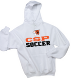 CSP Soccer- Official Hoodie Sweatshirt (White, Black or Grey)