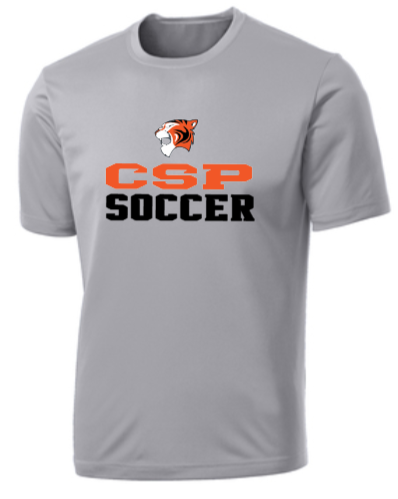 CSP Soccer - Official Performance Short Sleeve (Grey, White or Black)
