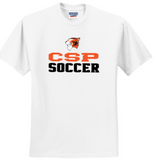 CSP Soccer - Official Short Sleeve T Shirt (White, Black or Grey)