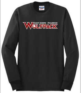 St. Joseph - Black Wolfpack Long Sleeve Shirt