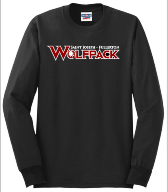 St. Joseph - Black Wolfpack Long Sleeve Shirt
