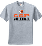 CSP Volleyball - Official Short Sleeve T Shirt (White, Black or Grey)