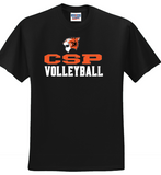 CSP Volleyball - Official Short Sleeve T Shirt (White, Black or Grey)