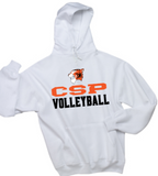 CSP Volleyball - Official Hoodie Sweatshirt (White, Black or Grey)