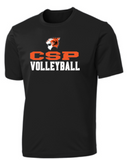 CSP Volleyball - Official Performance Short Sleeve (Grey, White or Black)