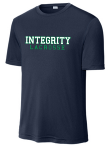 Integrity - Navy Blue Performance Short Sleeve Shirt (Youth and Adult)