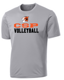 CSP Volleyball - Official Performance Short Sleeve (Grey, White or Black)