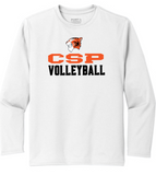 CSP Volleyball - Official Long Sleeve T Shirt (White, Black or Grey)