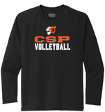 CSP Volleyball - Official Long Sleeve T Shirt (White, Black or Grey)