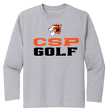 CSP Golf - Official Long Sleeve T Shirt (White, Black or Grey)