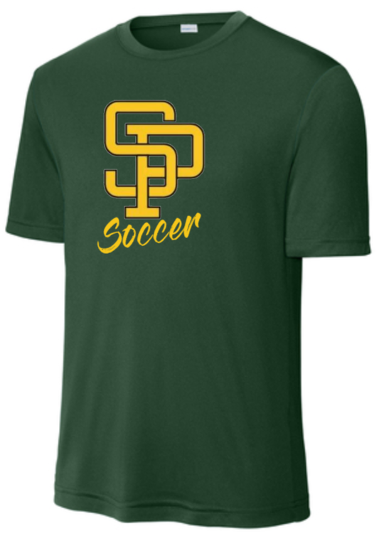 Severna Park - Letters - Green Performance Short Sleeve Shirt - Pick your Sport