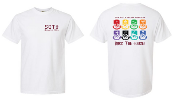 2024 SOTI Homecoming - YOUTH White SS T Shirt (Comfort Colors)