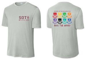 2024 SOTI Homecoming - ADULT Grey Performance SS T Shirt