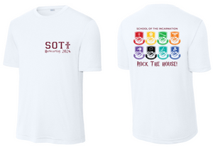 2024 SOTI Homecoming - YOUTH White SS Performance T Shirt