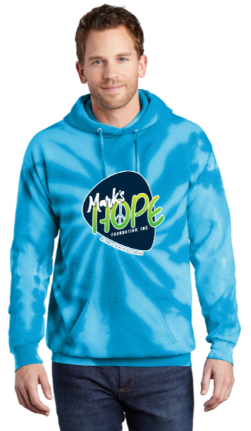 Mark's Hope - Tie Dye Hoodie (Blue)