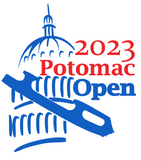Potomac Open 2023 - Official Tournament Short Sleeve 50/50 Cotton Poly Blend (White or Grey)