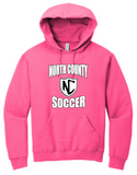 NCHS Women's Soccer  - Official Hoodie Sweatshirt (White, Black, Pink or Grey)