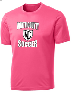 NCHS Women's Soccer  - Official Performance Short Sleeve (White, Black, Pink or Silver)