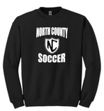 NC Women's Soccer - Crew Neck Sweatshirt (Pink, White Grey or Black)