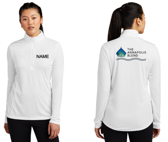 Annapolis Blend - Official Competitor 1/4 Zip Pullover (White or Grey)