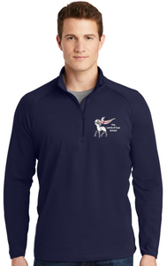 Lamb of God School - 1/4 Zip Pullover - Navy Blue