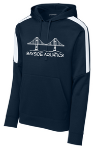 Bayside - Navy Blue Performance United Hoodie (Youth or Adult)