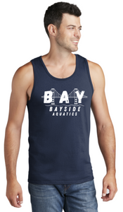 Bayside - Navy Blue Men's Tank Top