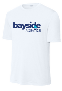 Bayside - FIN - White Performance Short Sleeve Shirt (Youth and Adult)