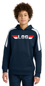 Lamb of God School - LOG Performance United Navy Blue Hoodie (Youth or Adult)