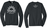 Lamb of God School - Bella Canvas Unisex Sponge Fleece Raglan Sweatshirt (Adult) (Heather Navy or Dark Grey Heather)