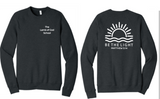 Lamb of God School - Back Logo - Bella Canvas Unisex Sponge Fleece Raglan Sweatshirt (Adult) (Heather Navy or Dark Grey Heather) (Copy)