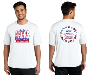 2024 AACPS CHAMPS - White Performance Short Sleeve Shirt