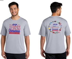 2024 AACPS CHAMPS - Grey Performance Short Sleeve Shirt