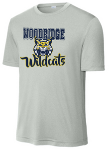 Woodridge Elementary - Woodridge Grey Performance Short Sleeve Shirt (Youth and Adult)