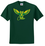 Dundalk Cheer - OWLS Short Sleeve T Shirt (Green, White or Grey)