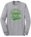 Dundalk Cheer - DHS Long Sleeve T Shirt (Gold, White or Grey)